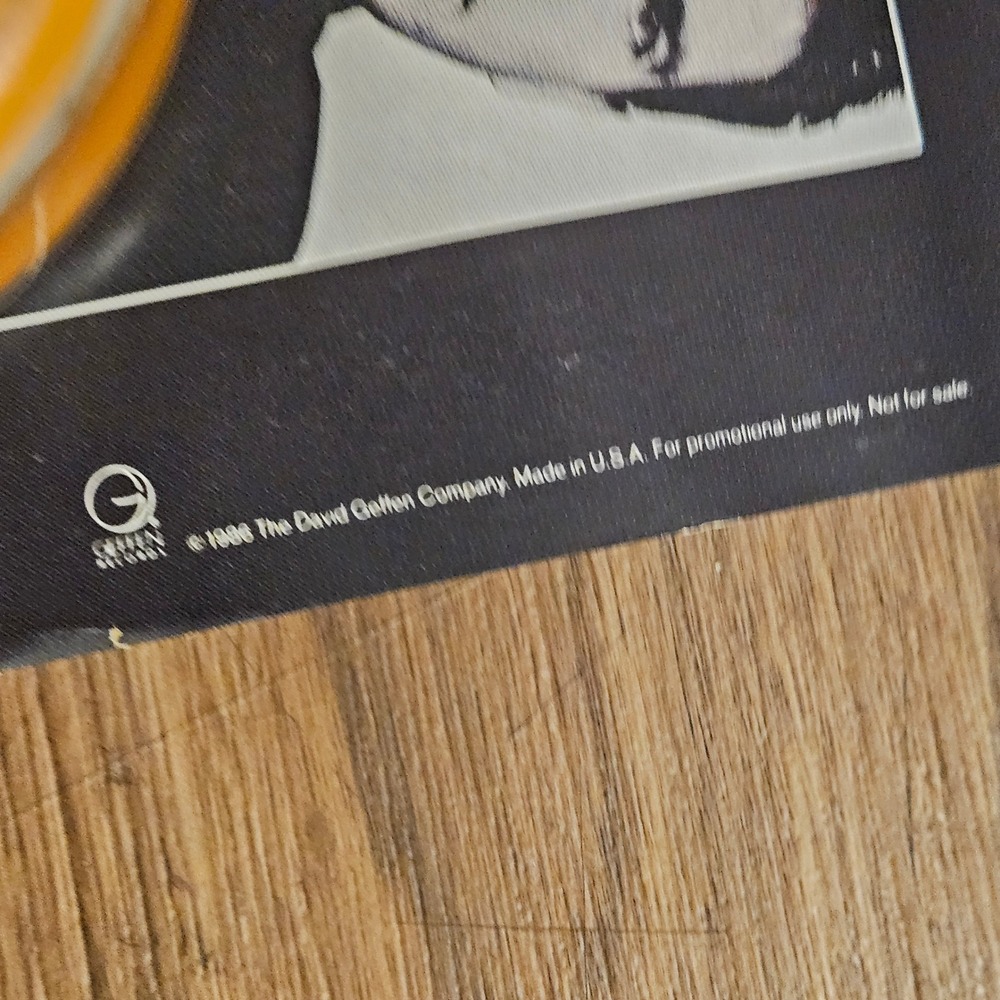 Peter Gabriel Vintage 1986 Promo Tour Poster 23x35 The David Geffen Company - Picture 2 of 5